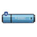 Kingston Technology IronKey Vault Privacy 50 pamięć USB 64 GB USB Typu-A 3.2 Gen 1 (3.1 Gen 1) Czarny, Niebieski