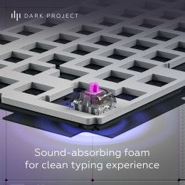 Dark Project ALU87A Daylight, G3MS Zircon Switch, RU klawiatura