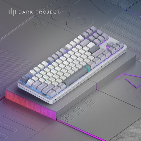 Dark Project ALU87A Daylight, G3MS Zircon Switch, RU klawiatura