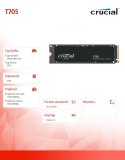 Dysk SSD T705 2TB M.2 NVMe 2280 PCIe 5.0 14500/12700