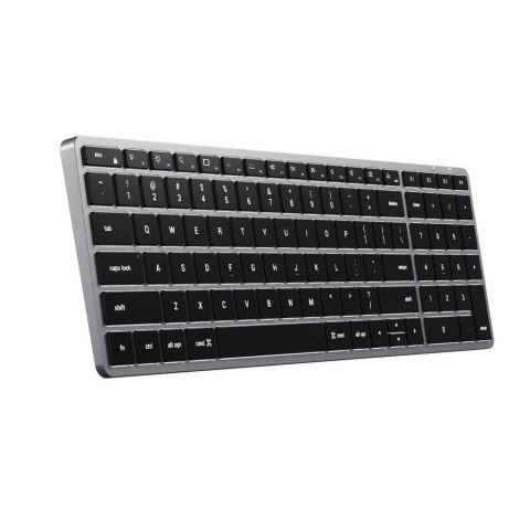 Satechi Slim X2 Bluetooth Backlit Keyboard - bezprzewodowa klawiatura z układem numerycznym (space gray) US