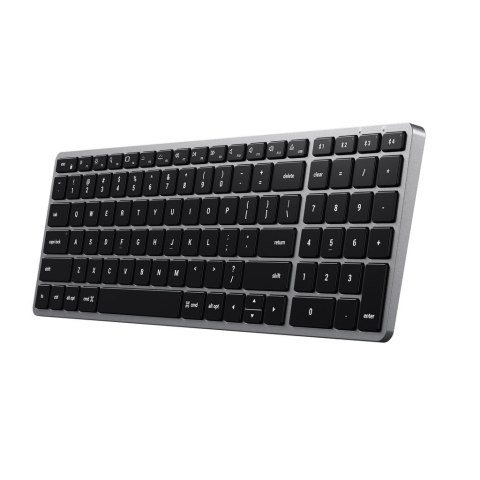 Satechi Slim X2 Bluetooth Backlit Keyboard - bezprzewodowa klawiatura z układem numerycznym (space gray) US