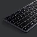 Satechi Slim X2 Bluetooth Backlit Keyboard - bezprzewodowa klawiatura z układem numerycznym (space gray) US