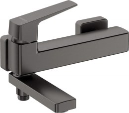 Bateria wannowa ścienna DEANTE BLUR BQL D12M - ze składaną wylewką Titanium