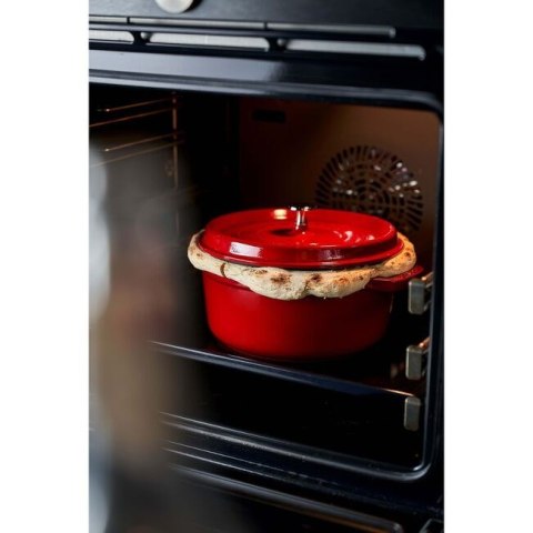 Garnek żeliwny okrągły Staub - 3.8 ltr, Czerwony