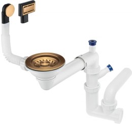 Syfon do zlewozmywaka 1-komorowego - Space-Saver