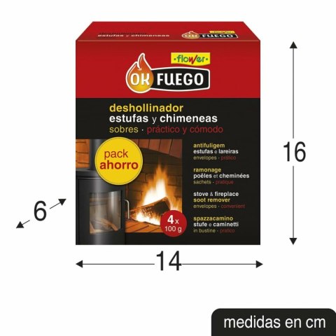 Szczotka kominiarska Flower 4 Sztuk