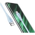Kabel USAMS Green Series SJ714 18W 3A USB-A do USB-C 1m różowy