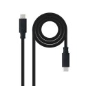 Kabel USB-C NANOCABLE 10.01.4102 Czarny 2 m