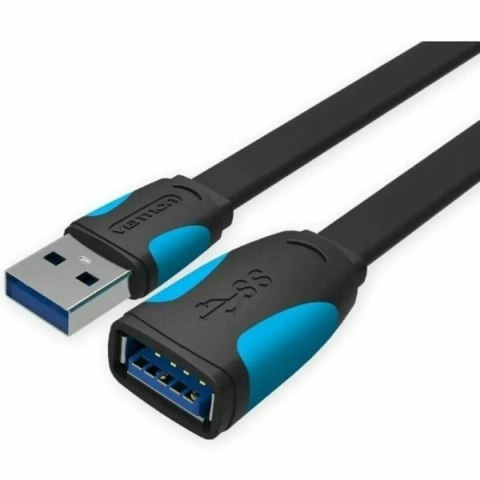 Kabel z rozgałęźnikiem USB Vention VAS-A13-B200 Czarny 2 m