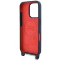 Red Bull RBHMP16L24SISOLRV iPhone 16 Pro 6.3" hardcase Silicone Strap and Vertical Logo MagSafe granatowy