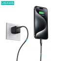 USAMS Kabel USB-C na Lightning 30W 0,25mFast Charging stalowy/tarnish SJ679USB01 (US-SJ679)