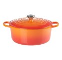 Piekarnik okrągły Le Creuset Signature Roaster 24cm czerwony