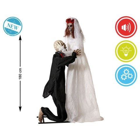 Dekoracje na Halloween 180 x 60 x 40 cm Martwy Pan Młody