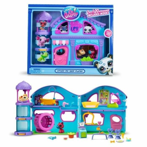 Playset Bandai The Big House Littlest Pet Shop 22 Części