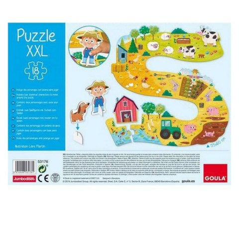 Puzzle Baby Gospodarstwo XXL Goula 53176 (17 pcs)