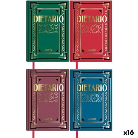 Dziennik przychodów i wydatków DOHE 1/4 15 x 21 cm (16 Sztuk)