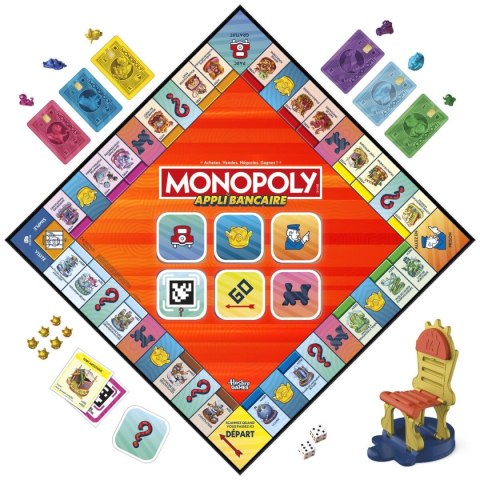 Gra Planszowa Monopoly Monopoly Appli Bancaire 27 x 5 x 27 cm