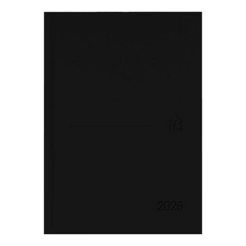 Kalendarz książkowy Oxford MINIMAL Czarny A5 21 x 14,8 cm 2026 (5 Sztuk)
