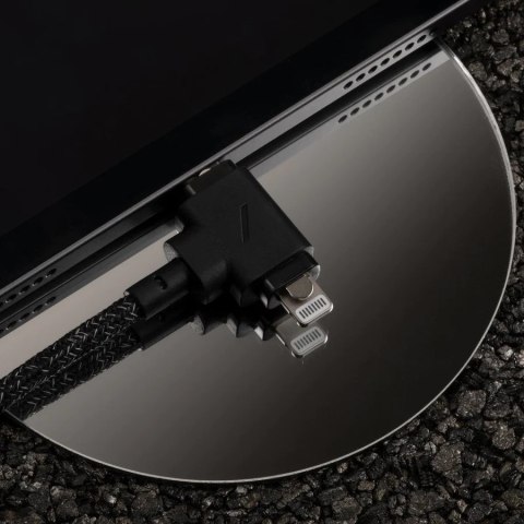 Native Union Belt Cable Duo Pro 240W - kabel USB-C - USB-C / lightning, 2,4 m (cosmos)