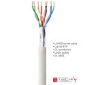 Techly ITP-C5F-305-RIS kabel sieciowy Szary 305 m Cat5e F/UTP (FTP)