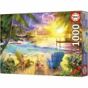Układanka puzzle Educa Love Beach 1000 Części