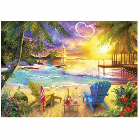 Układanka puzzle Educa Love Beach 1000 Części