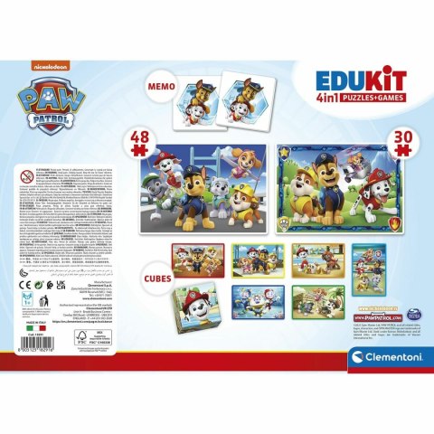 Zestaw 4 Puzzli The Paw Patrol Clementoni Edukit