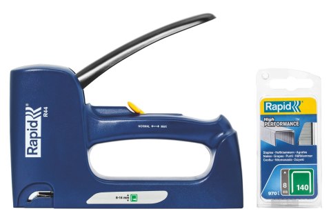 Rapid 5000624 pistolet na zszywki Czarny, Niebieski