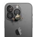 3MK Lens Pro Full Cover iPhone 15 Pro/15Pro Max Szkło hybrydowe na obiektyw aparatu z ramką montażową 1szt