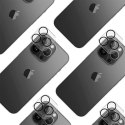 3MK Lens Pro Full Cover iPhone 15 Pro/15Pro Max Szkło hybrydowe na obiektyw aparatu z ramką montażową 1szt