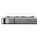 3MK Lens Pro Full Cover iPhone 15 Pro/15Pro Max Szkło hybrydowe na obiektyw aparatu z ramką montażową 1szt