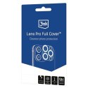 3MK Lens Pro Full Cover iPhone 15 Pro/15Pro Max Szkło hybrydowe na obiektyw aparatu z ramką montażową 1szt
