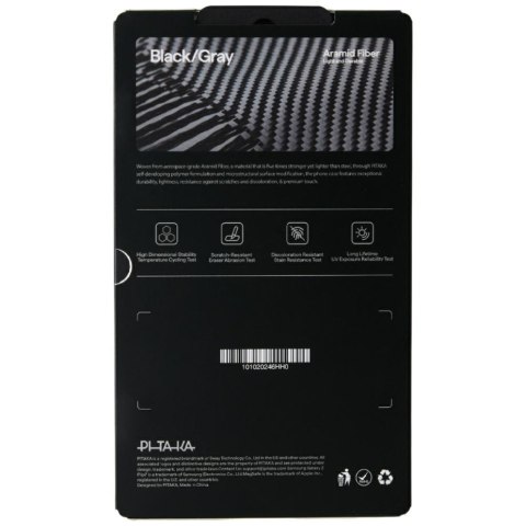 Etui PITAKA Ultra-Slim MagSafe do Samsung Galaxy Z Flip7 czarno szary