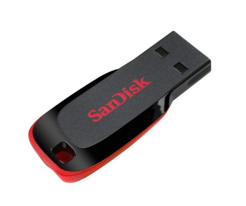 Pendrive SanDisk Cruzer Blade SDCZ50-128G-B35 (128GB; USB 2.0; kolor czarny)