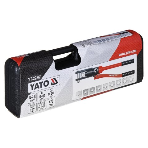 YATO PRASKA HYDRAULICZNA 16-240mm2 YT-22861 PRASKA