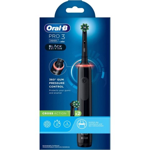 Elektryczna Szczoteczka do Zębów Oral-B Pro 3 3000 Czarny