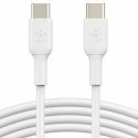 Kabel USB-C na USB-C Belkin CAB003bt2MWH Biały 2 m