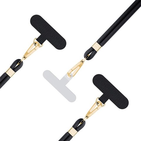3MK EasyClip Elite Black (gold)Smycz do telefonu