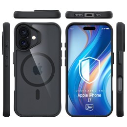 Etui 3MK Satin Amor MagCase do Apple iPhone 17 przezroczysty