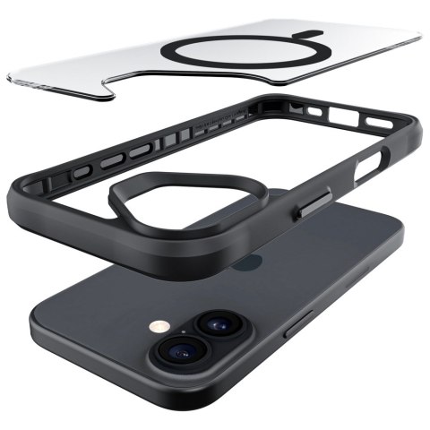 Etui 3MK Satin Amor MagCase do Apple iPhone 17 przezroczysty