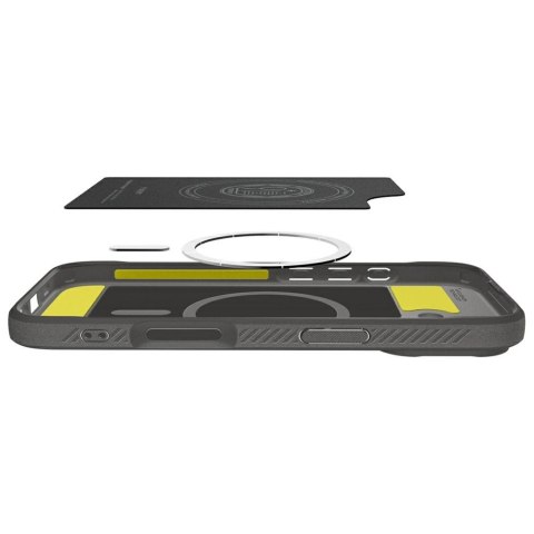 Etui Spigen Rugged Armor Mag MagSafe do iPhone 17 szary