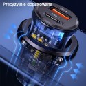 USAMS Ład. sam. 1xUSB+1xUSB-C C32 30WFast Charge niebieski/blue CC164CC02 (US-CC164)
