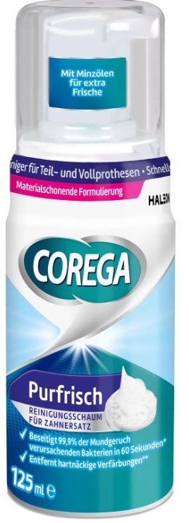 Corega Pianka Czyszcząca do Protez 125 ml