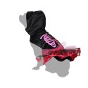 Kostium dla psa Różowy Kościotrup - L