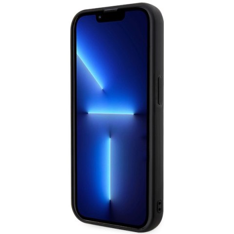 Karl Lagerfeld KLHCP14X3DRKINK iPhone 14Pro Max 6.7" czarny/black hardcase Rubber Ikonik 3D