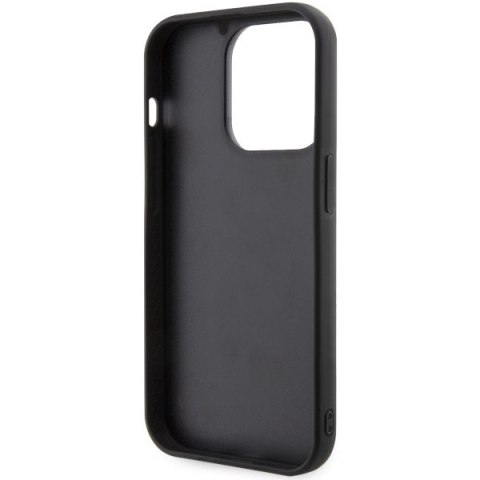 Karl Lagerfeld KLHCP14X3DRKINK iPhone 14Pro Max 6.7" czarny/black hardcase Rubber Ikonik 3D