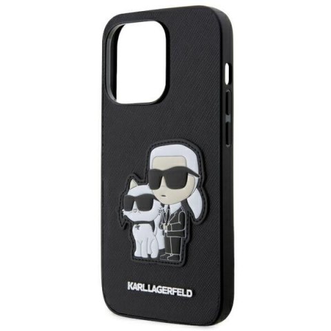 Karl Lagerfeld KLHCP14XSANKCPK iPhone 14Pro Max 6.7" hardcase czarny/black Saffiano Karl & Choupette