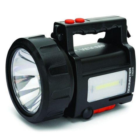Ładowalny ręczny reflektor LED Velamp DOOMSTER TREKK 10 W Tak