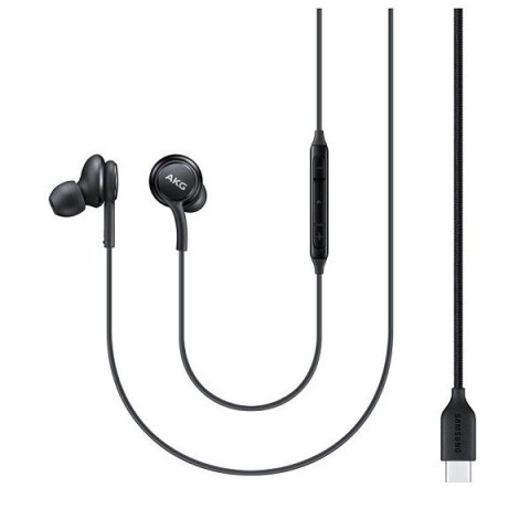 Zestaw stereo Samsung EO-IC100BB AKGczarne/black USB-C
